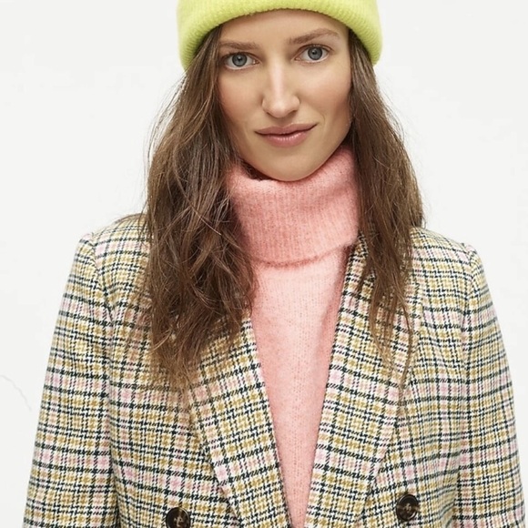 J. Crew Italian Wool Coat with Chain Detail Size 4 - Picture 4 of 16